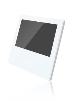 Seitenansicht DX482 Wifi Video Sprechanlagen Monitor 1Familien